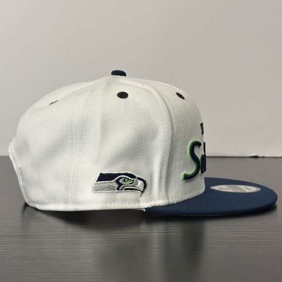 NFL Seattle Seahawks New Era Sparky Original 9Fifty Snapback Hat - Picture 6 of 10
